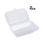 S-20 Snack Box No Div White 75PK