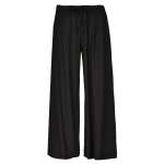 Drawstring Straight Leg Pant - Black Free