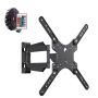 Incredible 32-55 Wall Mount Swivel Tv Bracket With LED Strip Light