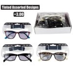 Reading Glass Tinted Asst STRENGHT:+3 Marketplace Brits Bros