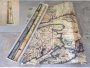 3 Rolls Gift Wrap Vintage Maps 3X55X76