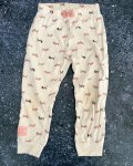 Earth Child White Dogs Tracksuit Pants 4 5Y