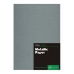 Rbe: Metallic Board Silver 100 Sheets A4