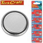 Tork Craft CR1225 3V Lithium Coin Battery X5 Pack Moq 20 BATCR1225-5