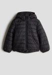 Water-repellent Puffer Jacket - Black