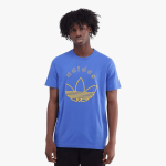 Adidas Mens Graphic Short Sleeve Tee Blue - 10XL