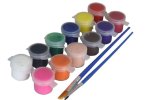 Paint Acrylic Lyke 12 On A Tray Assorted Colors 5ML