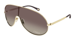 Sunglasses Womens In Gold Brown CH0283S-002 - Gold Onesize