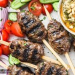 30 Piece Bamboo Flattened Bbq Skewers