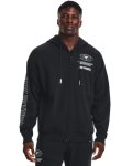 Men's Project Rock Rival Fleece Disrupt Full-zip - Black LG