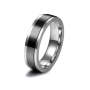 Stainless Steel Unisex Spinner Ring - 7 Us