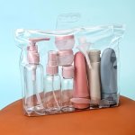11PCS Travel Bottles Set For Toiletries Empty Refillable Travel Size Containers Travel Accessories For Shampoo Conditioner Liqui