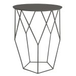 Facet Side Table - Saddlewood Ferro