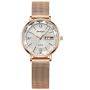 Dual-calendar Diamond-set Angular Water-resistant Watch