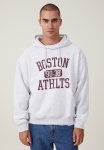 Cotton On Box Fit College Hoodie - Athletic Marle Boston 90-38