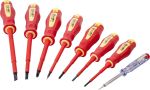 Tork Craft Screwdriver & Tester Set 8 Piece Electricians Insulated Vde