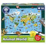 Animal World - 150PC Puzzle And Fact Book