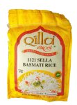 Qilla Excel 1121 Sella Basmati Rice Parboiled Long Grain 5KG - Hardened Cream Sella Grain Designed To Resist Breakage In Heavy C