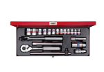 Socket Set 3 8" Imperial 1 4"-7 8" 12PC