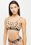 The Underdog Open Square Bralette - Dalmation multi