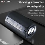 Zealot S32 5W Wireless Speakers Outdoor Portable Subwoofer Speaker Wireless Speaker Dual Pairing 1800MAH Battery 8 Hours Playtim
