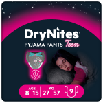 Dry Nites Pyjama Pants Size 8-15 Girls 9& 039 S