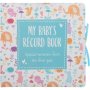 Mega Books Baby Record Book Blue