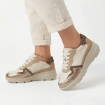 Jolanda Sneaker - Light Gold Multi - 8