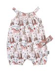 Unicorn Safari Baby Romper Set