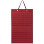 Hanging Earrings Organizer Earring Holder Display Organizer- Red