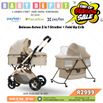 Belecoo Aston & Fold Up Crib
