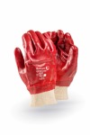Dromex Glove Red Pvc Knit Wrist