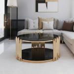 Royal Crest Round Coffee Table