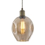 Bliss Glass Pendant Light - Chrome