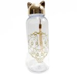 Hello Kitty Clear Water Bottle – Rose Gold 600ML