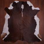 Aa Grade Nguni Hide 588 Brown white L - Large Brown white Panelled