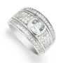 Chet Sterling Silver Submarine Ring