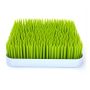 23.4 Cm Plastic Grass Style Baby Bottle Drying Rack With Tray - Green