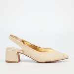 Taisha 2 Low Heel - Beige - Beige 6