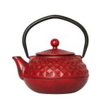 Teapot Cast Iron Red 500ML 21778