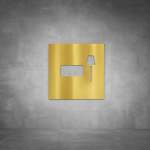 Lounge Sign D02 - Polished Brass