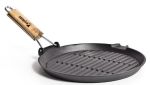 Campfire Frying Pan Round With Folding Handle 27CM