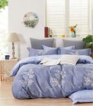 - Duvet Cover Set 100% Cotton 200TC - Cornflowerblues