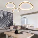 Dahlia Metal LED Dimmable Ceiling Light Gold - Large