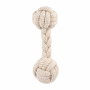 Braided Cotton Rope Dog Toy With Knots