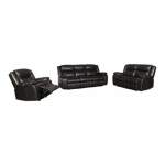 Smte Recliner Lounge Suite Black With Keychain