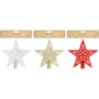 Christmas Tree Flat Top Star Colour May Vary