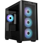 Asus A21 Plus Clear Tempered Glass Mesh Steel Black Micro-atx Mid-tower Gaming Chassis