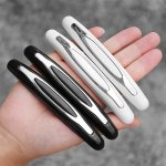 4PCS Car Door Protector Guard Strip Scratch Protector Car Rubber Bumper Stickers Auto Door Edge Protection Car Decoration