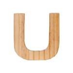 U-shape 2 Candle Holder - Nature Pine